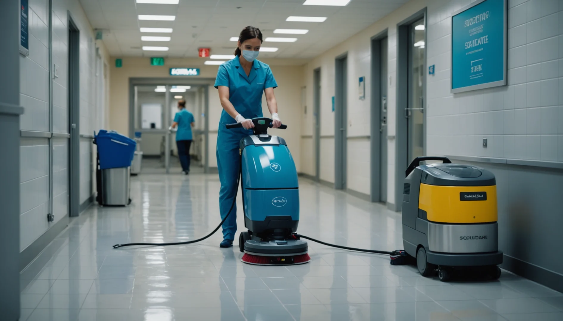 Nettoyage dans les centres médicaux : quelles machines sont indispensables ?